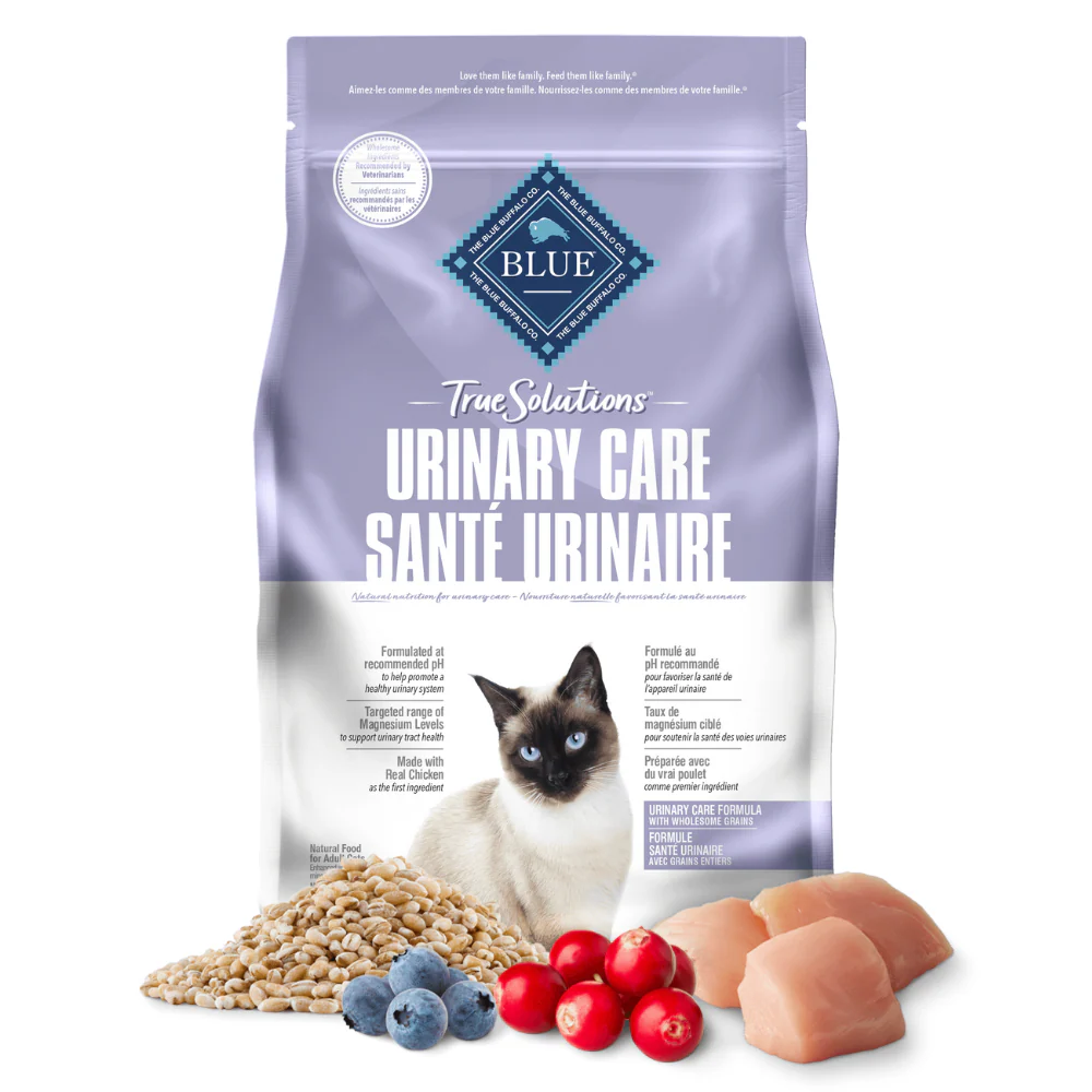 BLUE, True Solutions, Formule santé urinaire, Nourriture, Adulte, Poulet, Pour chat